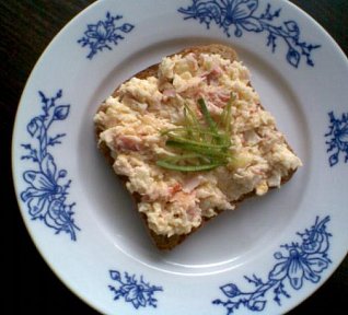 Bramborovo-sýrová pomazánka