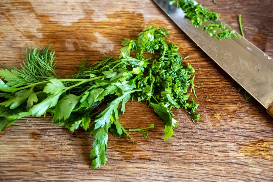 Květáková polévka v chlebu