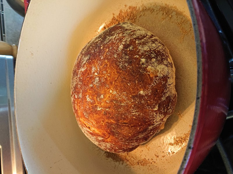 Chleba s křupavou kůrkou