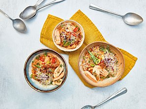 Nasi Goreng - indonéská smažená rýže Nasi Goreng - indonéská smažená rýže