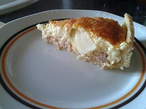 Quiche s tuňákem a cibulí