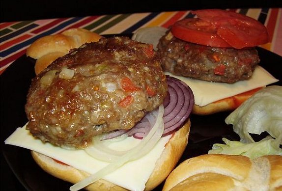 Hamburger úžasné chuti