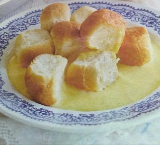 Domácí buchtičky s krémem