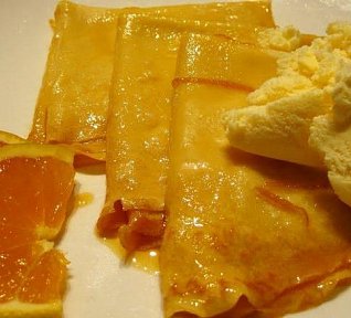 Crepes suzette - palačinky po francouzsku