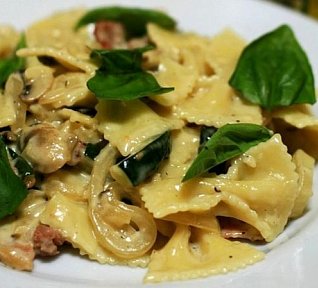 Vepřové nudličky na žampionech