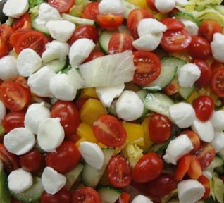 Lehký cottage salátek