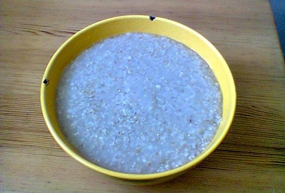 Ječná kaše s luštěninami, základní recept