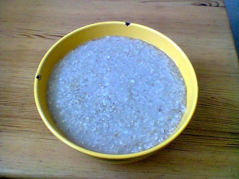 Ječná kaše s luštěninami, základní recept