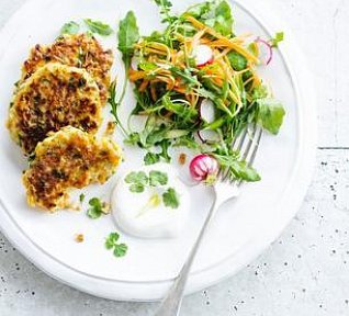 Placičky z bílých fazolí