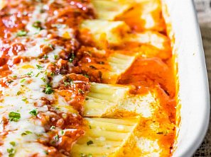Zapečené Manicotti