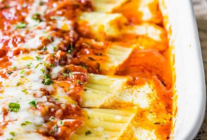 Zapečené Manicotti