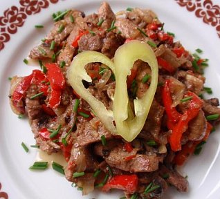 Masová směs se zázvorem - nakládaná