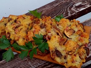 "Houboráky" - houbové bramboráky