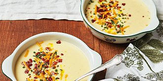 Smetanová bramborová polévka