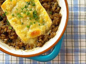 Vánoční kuba se sýrem Raclette