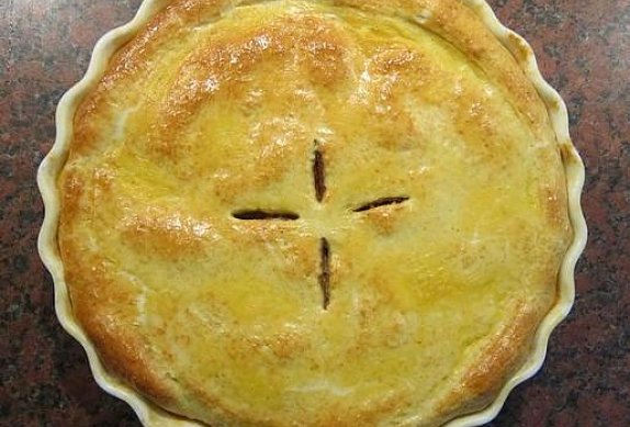 Apple pie - anglický jablkový koláč photo-0