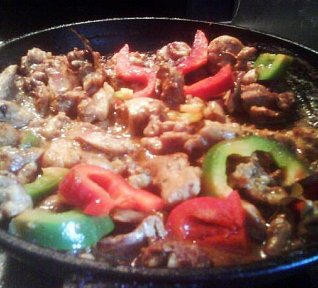 Karibský králík na kakaové hořčici