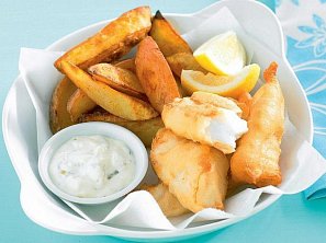 Ryba v pivním těstíčku podle Viléma Vrabce