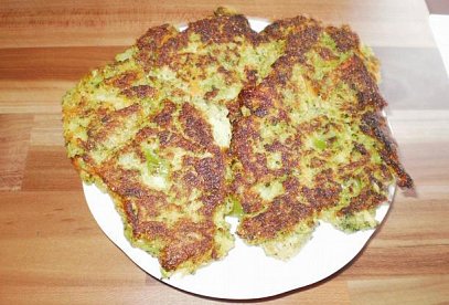 Brokolicovo-bramborové placičky