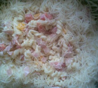 Nejjednodušší těstovinový salát