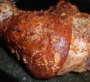 Medové koleno na pivě