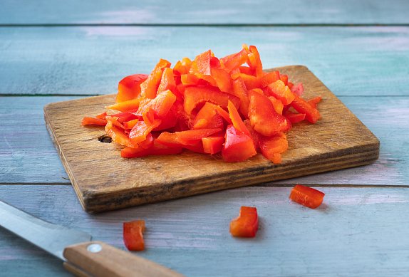 Bleskové kuře na paprice