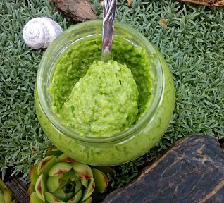 Pasta / pesto z česnekových výhonků