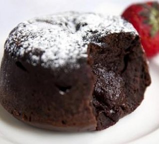 Výborný čokoládový fondant Výborný čokoládový fondant