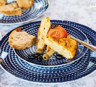 Bramborová španělská tortilla