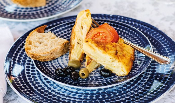 Bramborová španělská tortilla