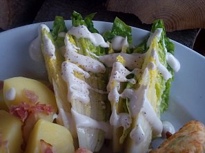 Little Gem s hořčicovým přelivem