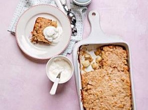 Netradiční ovocný koláč