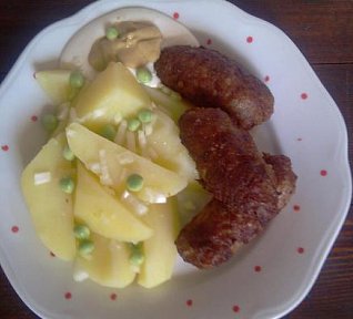 Čevapčiči s cibulkou