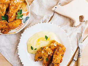 Kuřecí mini řízečky s bylinkovou strouhankou