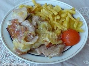 Tvarůžkový steak Tvarůžkový steak