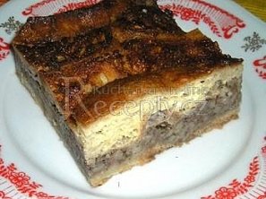 Jitrnice zapečené s chlebem Jitrnice zapečené s chlebem