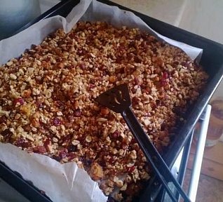 Zapečené müsli II.