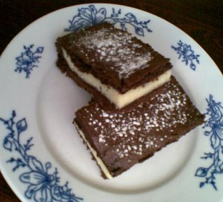 Kokosový koláč s pudinkem