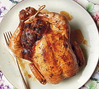 Pečené kuře s nádivkou