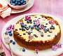 Borůvkový cheesecake