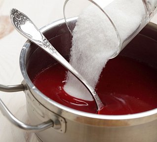 Sirup z rybízové šťávy