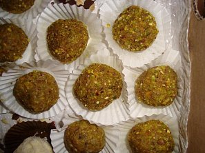 Pistáciové kuličky