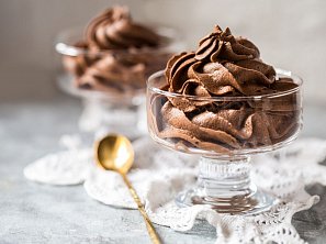 Čokoládová tofu pěna