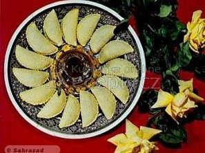 Šakerbura - sladké taštičky po Ázerbájdžánsku