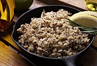 Quinoa s dýňovým pyré