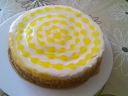 Lemon Pie Vanilla Cheesecake