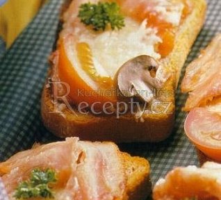 Gratinovaný toast se sýrem