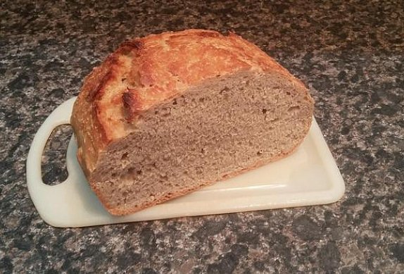 Jednoduchý domácí chléb bez hnětení photo-0