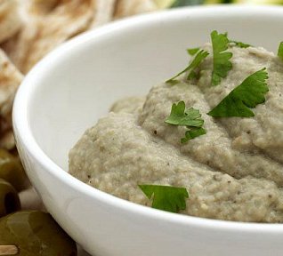 Africká lilková pomazánka