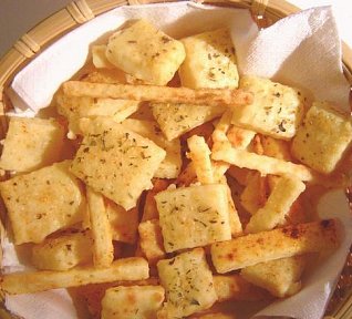 Slané sýrové tyčinky